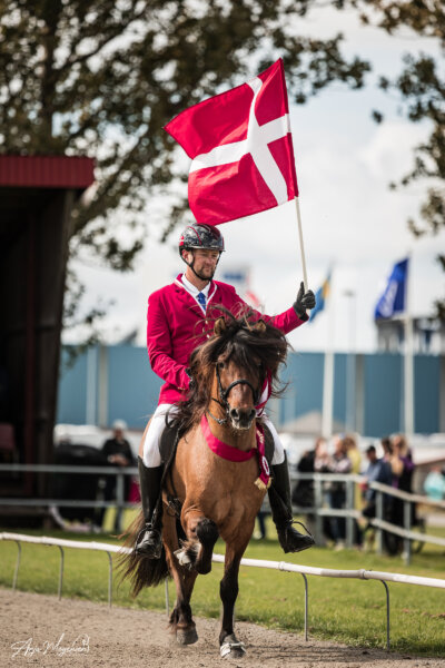 Dennis Hedebo Johansen og Muni fra Bendstrup